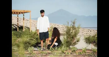 Una antigua plantación de tomate transformada en un referente de la nueva hotelería sostenible