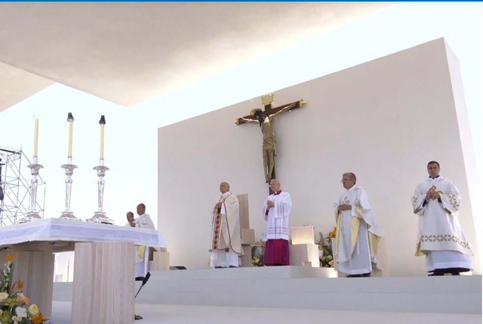 Argüello en la homilia en Canarias pronunciada por el papa León XIV.