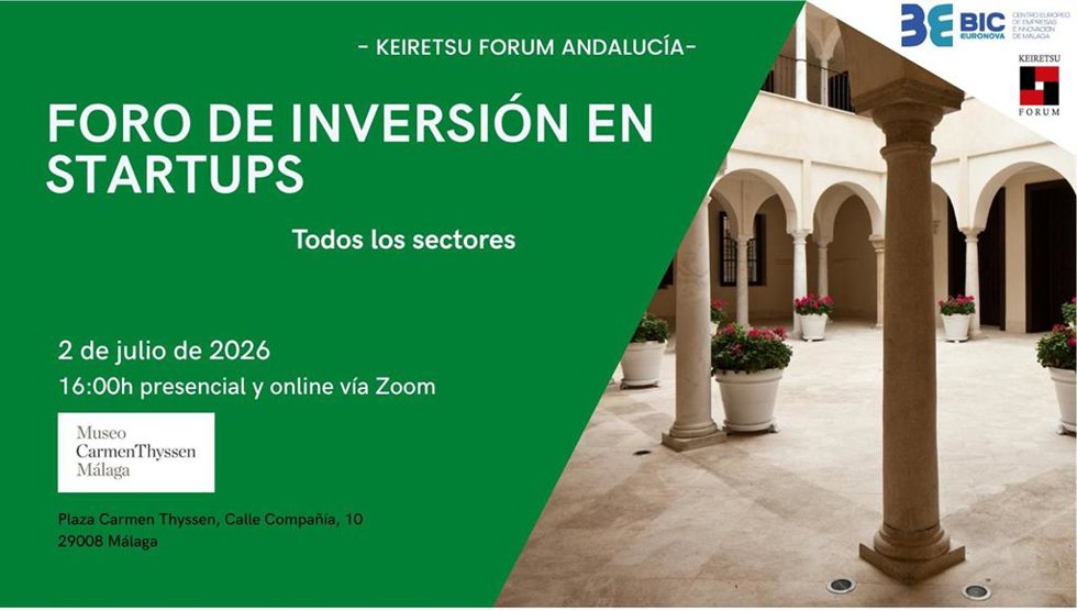 Cartel del Foro keiretsu Andalucía-BIC Euronova.