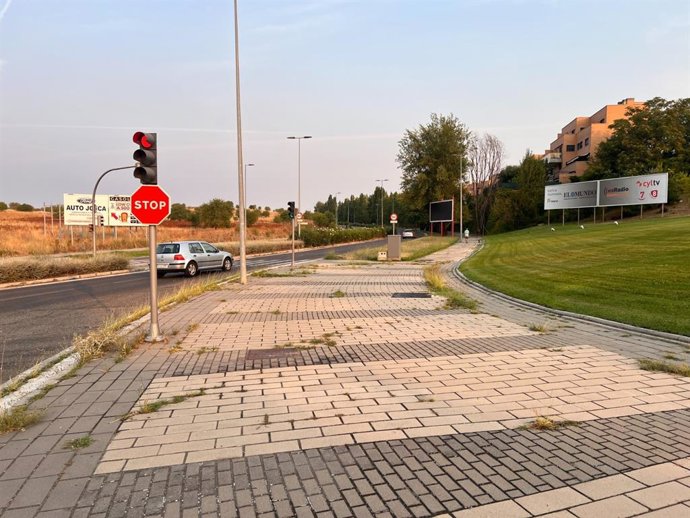 Avenida Manuel Jiménez Alfaro de Valladolid.