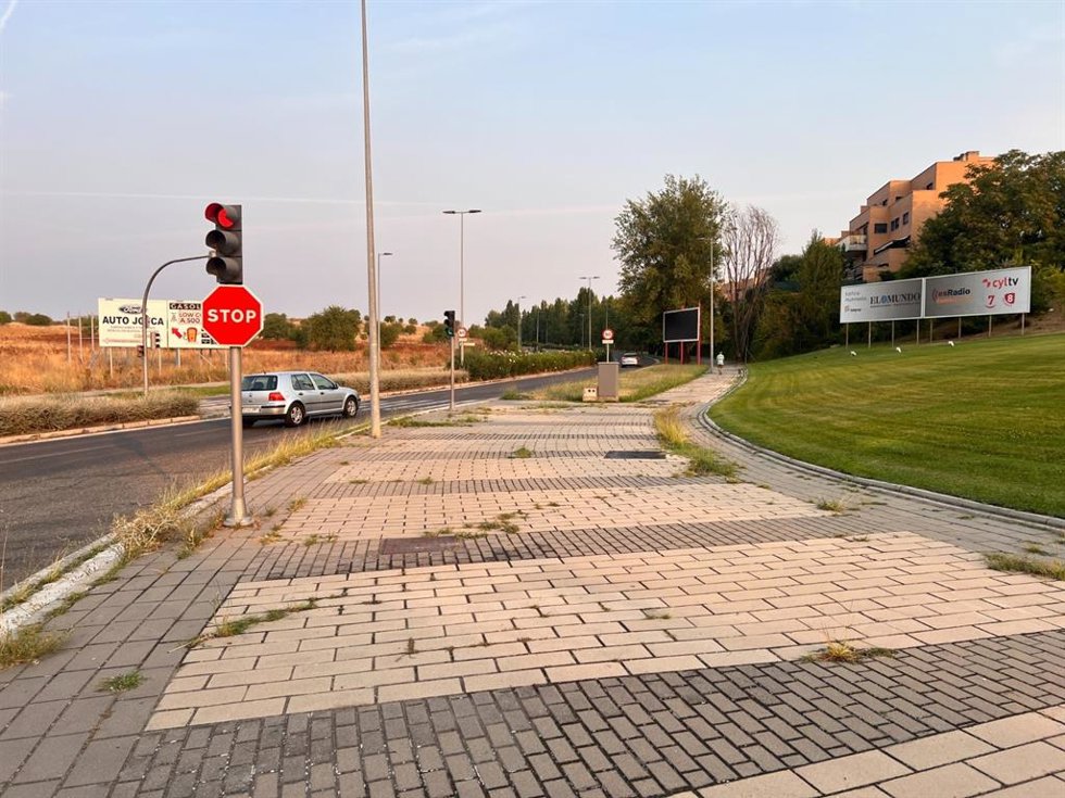 Avenida Manuel Jiménez Alfaro de Valladolid.