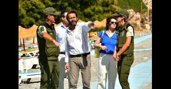 Arranca el servicio de lanzadera a Cantarriján para proteger el paraje de Maro-Cerro Gordo, en la Costa de Granada