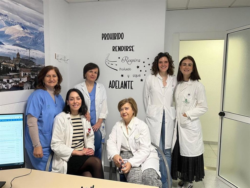 Equipo de la Unidad de Hematología del Hospital de Úbeda