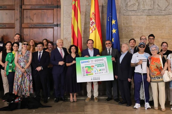 El cap del Consell rep al president nacional del Grup Social ONCE
