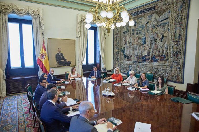 Archivo - La reunió de la Mesa del Congrés aquest dimarts
