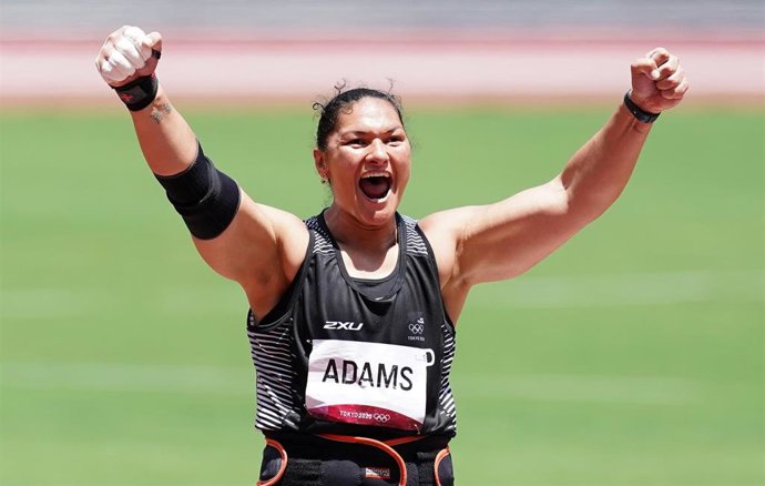 Archivo - La atleta neozelandesa Valerie Adams durante una competición