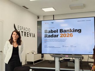 La directora general del sector de Banca en Babel, Marga García.