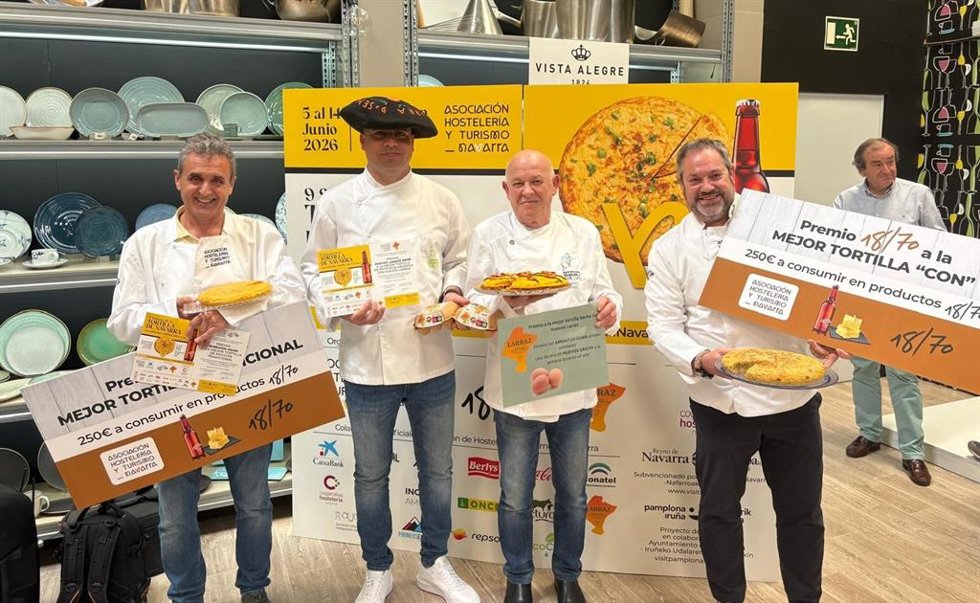 Entrega de los galardones de la Semana de la Tortilla.