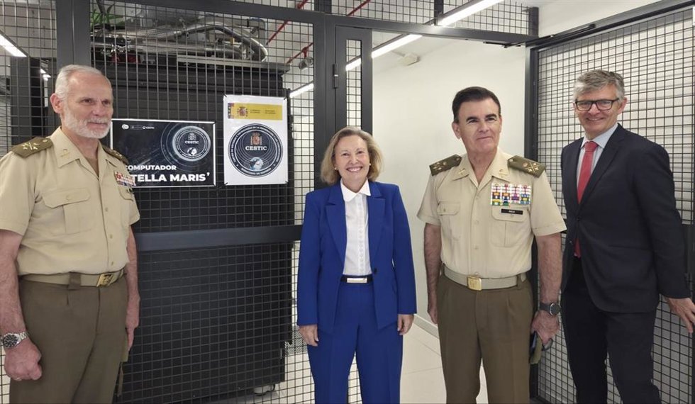Imagen de la inauguración del laboratorio Stella Maris en Barcelona.