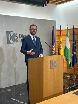 Archivo - El portavoz del PP en la Diputación de Córdoba, Antonio Martín.