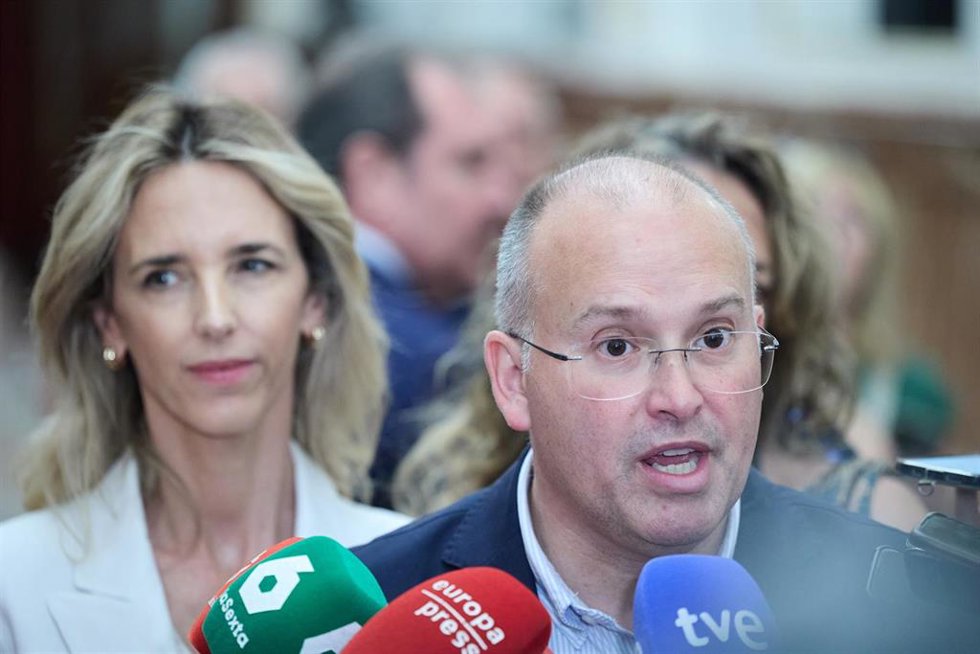 Archivo - El secretario general del PP en el Congreso, Miguel Tellado.