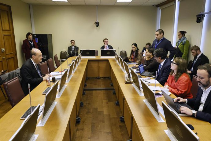Valparaiso, 16 de junio 2026 El abogado defensor, Patricio Zapata, durante la comision AC Nicolas Grau Sebastian Cisternas/Aton Chile