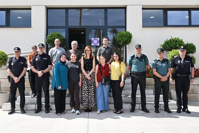 La delegada del Gobierno en la ciudad española del Norte de África, Sabrina Moh, en la inauguración del nuevo centro.