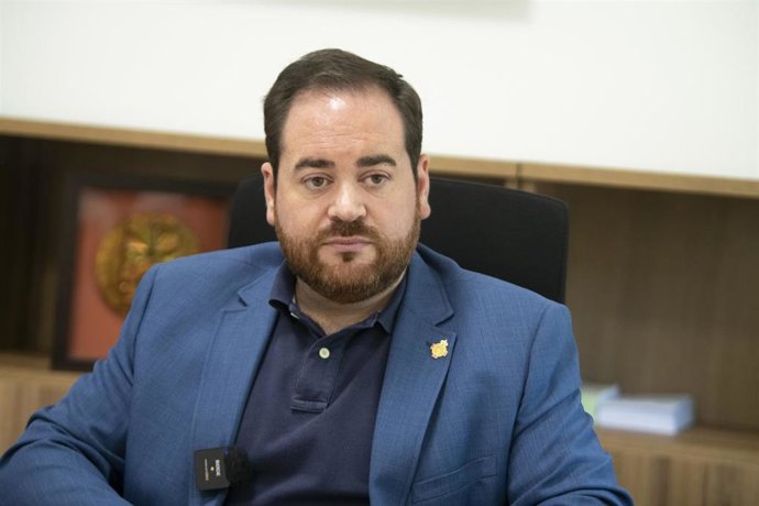 El director de la Feria Nacional del Campo, Pablo Camacho, en entrevista con Europa Press.