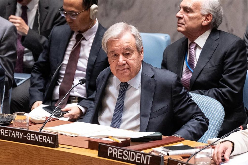 El secretario general de la ONU, António Guterres, en una imagen de archivo