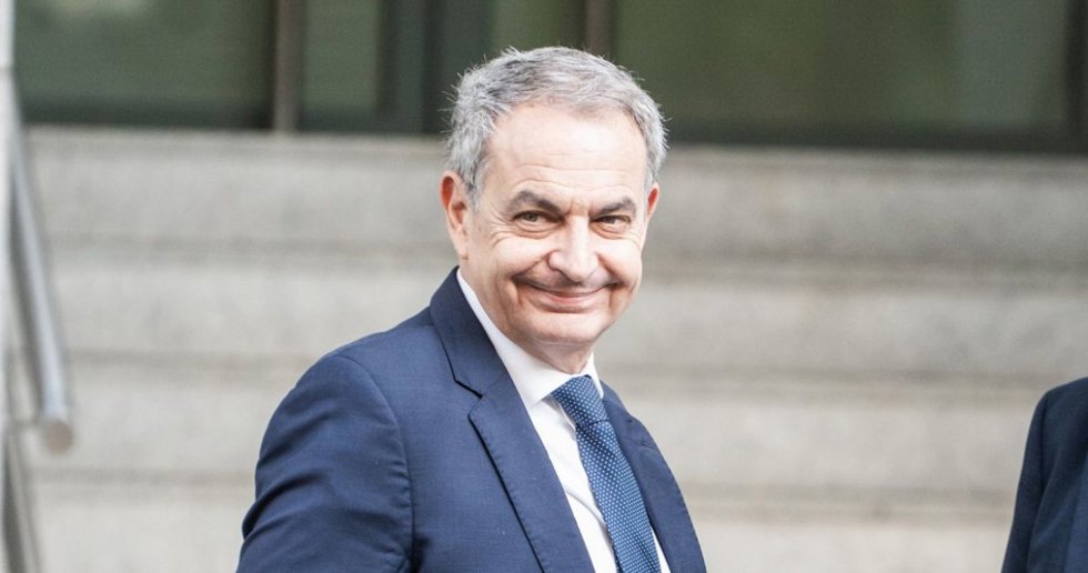 El expresidente del Gobierno José Luis Rodríguez Zapatero a su llegada a la Audiencia Nacional, a 17 de junio de 2026, en Madrid (España).