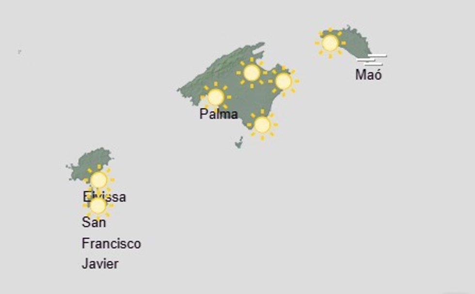 El tiempo hoy, miércoles 17 de junio, en Baleares.