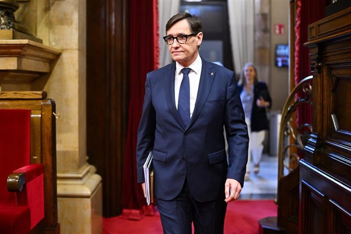 El president de la Generalitat, Salvador Illa