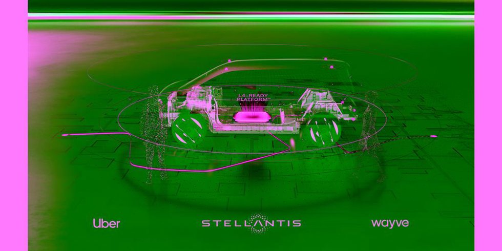 Stellantis, Wayve y Uber se asocian para expandir el uso de robotaxis a nivel mundial