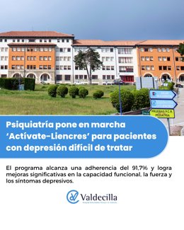 Psiquiatría de Valdecilla incluye el ejercicio físico en el tratamiento de la depresión en un nuevo programa