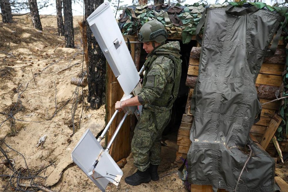 Un militar del Ejército de Rusia en la provincia ucraniana de Jersón, parcialmente ocupada en el marco de la invasión desatada en febrero de 2022 (archivo)