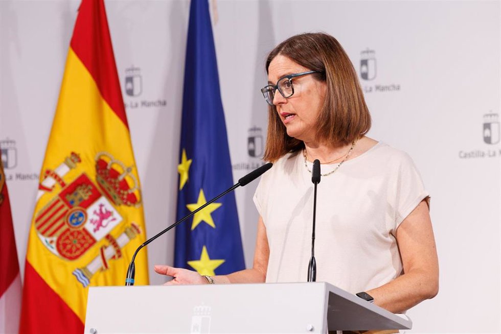 La consejera Portavoz del Gobierno regional, Esther Padilla, comparece en rueda de prensa para dar cuenta de los asuntos tratados en el Consejo de Gobierno.
