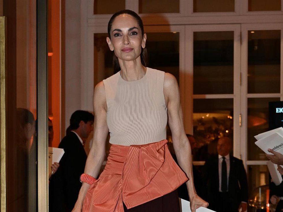 Eugenia Silva en el 24º aniversario de 'El Confidencial'