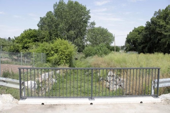 El Gobierno de La Rioja finaliza las obras de mejora del drenaje en el río Yuso a su paso por Arenzana de Abajo