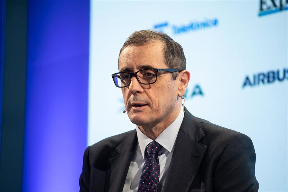 Archivo - El CEO de Airbus Helicopters España, Fernando Lombo, interviene durante un encuentro de la industria de Defensa, en Zénit The Studio, a 17 de marzo de 2025, en Madrid (España). El diario Expansión organiza el encuentro ‘INDUSTRIA DE DEFENSA. Ind