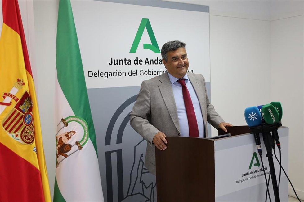El delegado en funciones de la Junta de Andalucía en Huelva, José Manuel Correa.