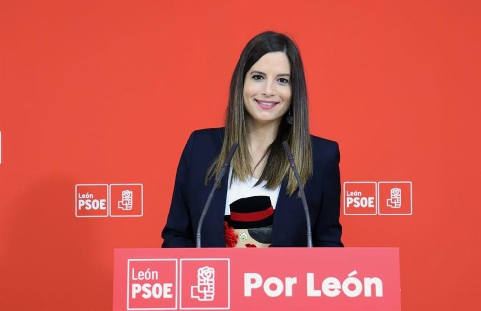 Archivo - Nuria Rubio, vicesecretaria general del PSOE de Castilla y León.