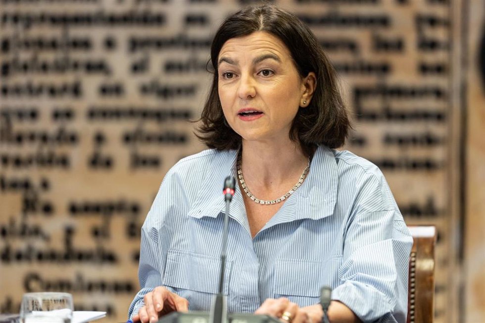 La secretaria de Estado de Cooperación Internacional, Eva María Granados Galiano, comparece ante la Comisión de Cooperación Internacional al Desarrollo, en el Senado