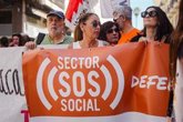 Foto: El Tercer Sector exige mejoras y lanza un 'SOS social' por los servicios sociales: "Si se pone en riesgo perdemos todos"