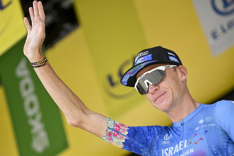 Archivo - El exciclista británico Chris Froome en una imagen de archivo