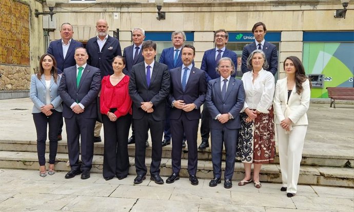 Borja Sánchez reivindica el papel de la comarca como uno de los principales polos de desarrollo industrial de Asturias.