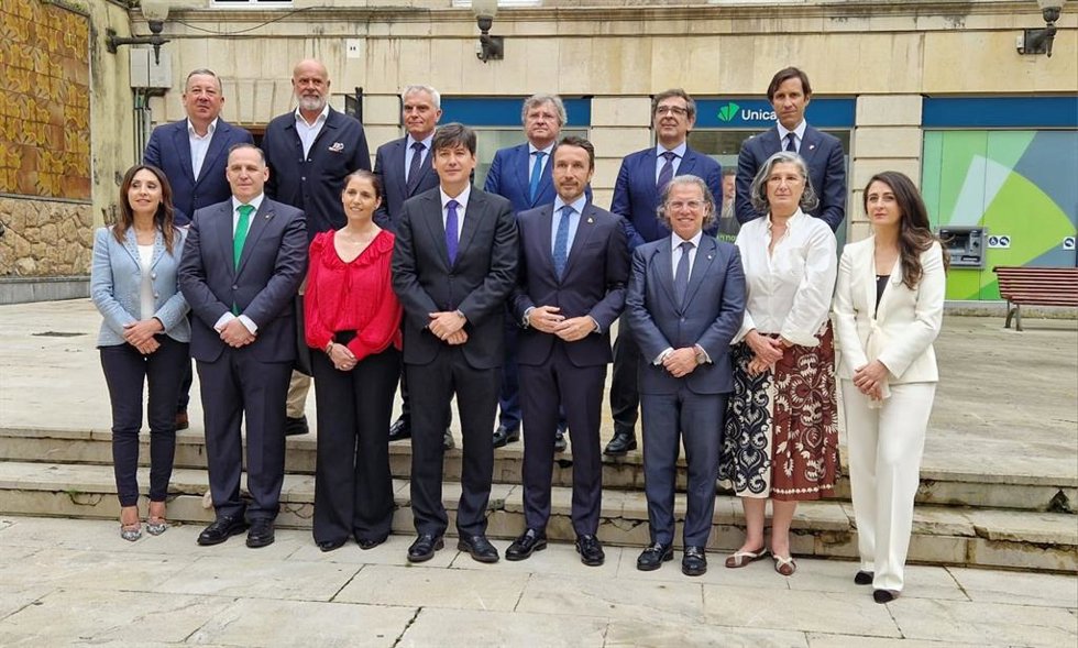 Borja Sánchez reivindica el papel de la comarca como uno de los principales polos de desarrollo industrial de Asturias.