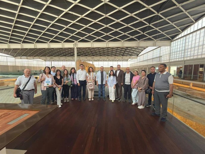 Visita de los técnicos forestales de Uzbekistan y de Turquía.