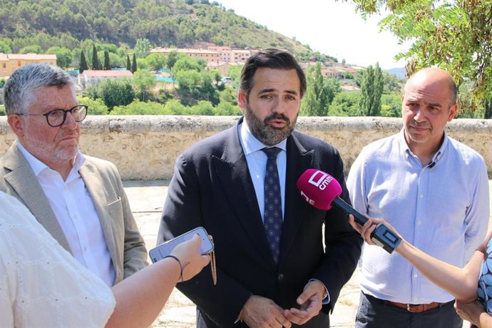 El presidente del Partido Popular de Castilla-La Mancha, Paco Núñez.