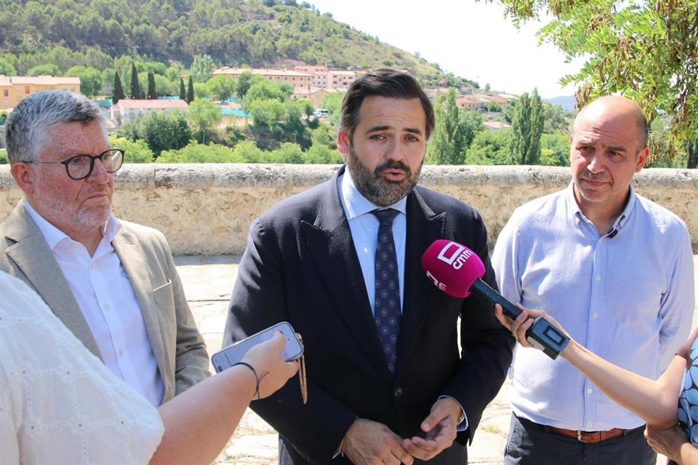 El presidente del Partido Popular de Castilla-La Mancha, Paco Núñez.