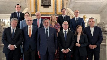 El presidente de la Cámara de Comercio de Madrid, Ángel Asensio, y de Marc Armengol, CEO de Banco Sabadell