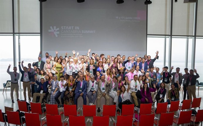 Representantes de startups de seis CCAA que han participado en el Start In Cantabria Summit
