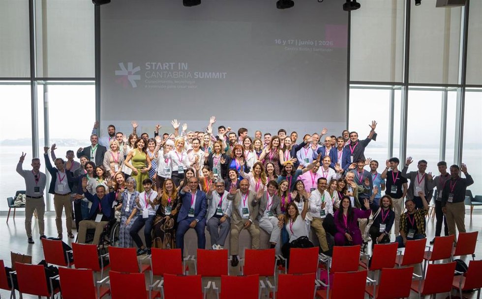 Representantes de startups de seis CCAA que han participado en el Start In Cantabria Summit