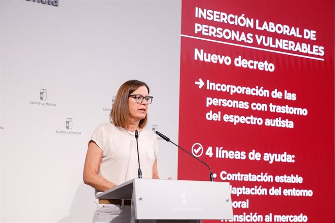 La consejera Portavoz, Esther Padilla.