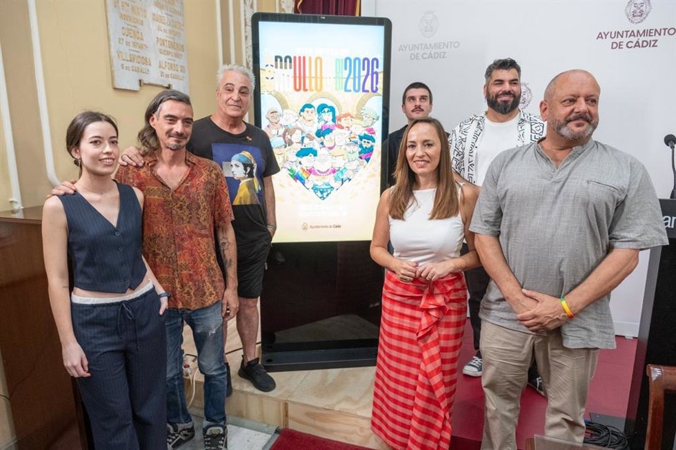 Presentación del Orgullo de Cadi Cadi 2026 en el Ayuntamiento de Cádiz