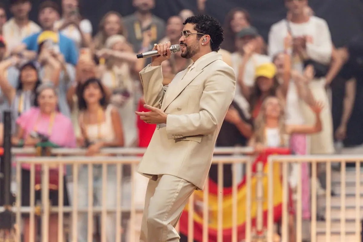 Bad Bunny en su último concierto