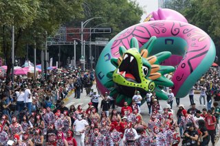 June 13, 2026, Mexico City, Mexico: Under the name The Ball Returns Home, the Mexico City Ministry of Culture organized a grand World Cup parade attended by locals and tourists visiting the Mexican capital during the World Cup.