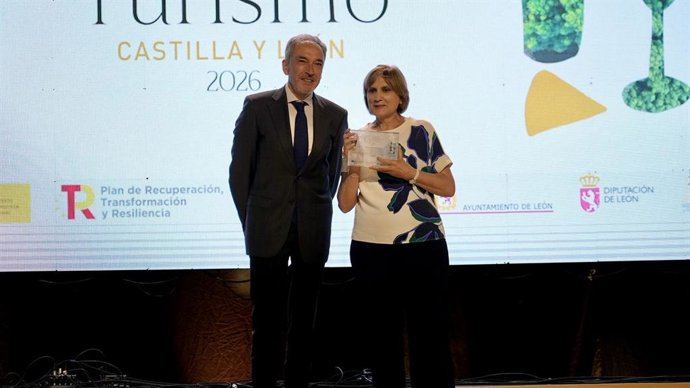 Alberto Díaz Pico entrega premio Restaurante Lera (Zamora)
