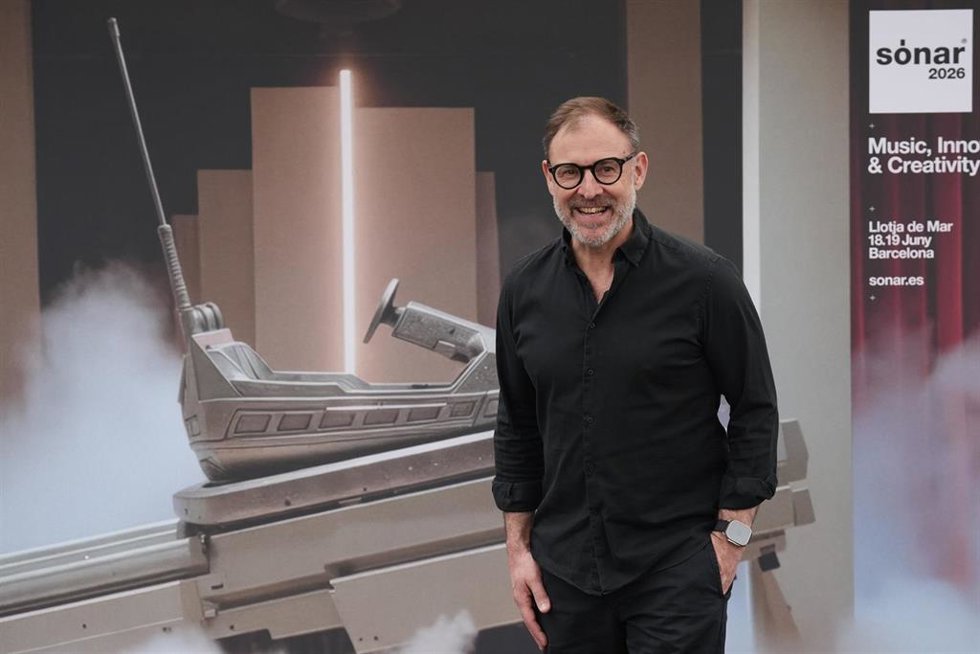 Archivo - El director del Sónar 2026, François Jozic, posa durante la presentación del Sónar 2026, en la Antiga Fàbrica Damm, a 13 de mayo de 2026, en Barcelona