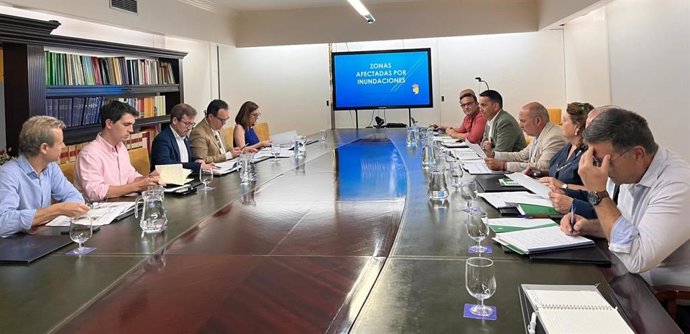 Reunión de coordinación en la Subdelegación del Gobierno para prevenir el riesgo de inundaciones