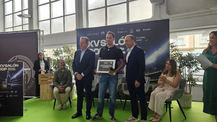 Contrueces logra el oro en la XV edición del Salón Sidra de Asturia